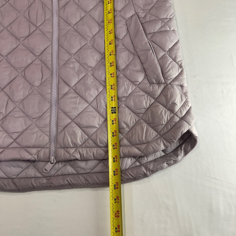 Athleta Quilted Sleeveless Puffer Vest in Pale Mauve - Picture 11 of 11